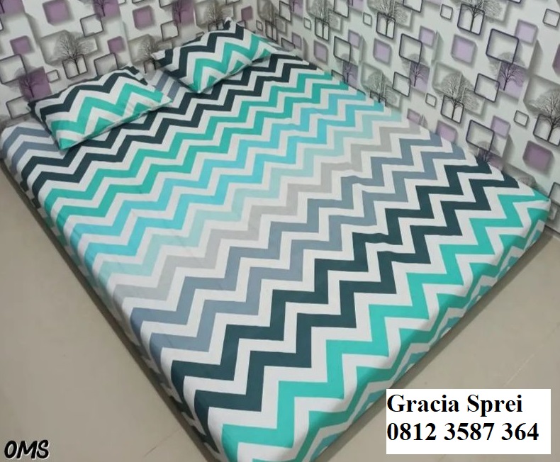 <p>Sprei Katun Disperse Linear dengan motif yang s